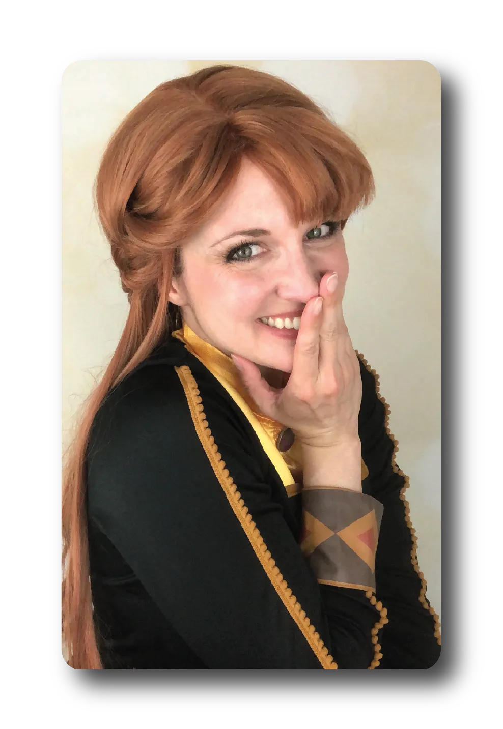 Anna from Frozen princess character costume